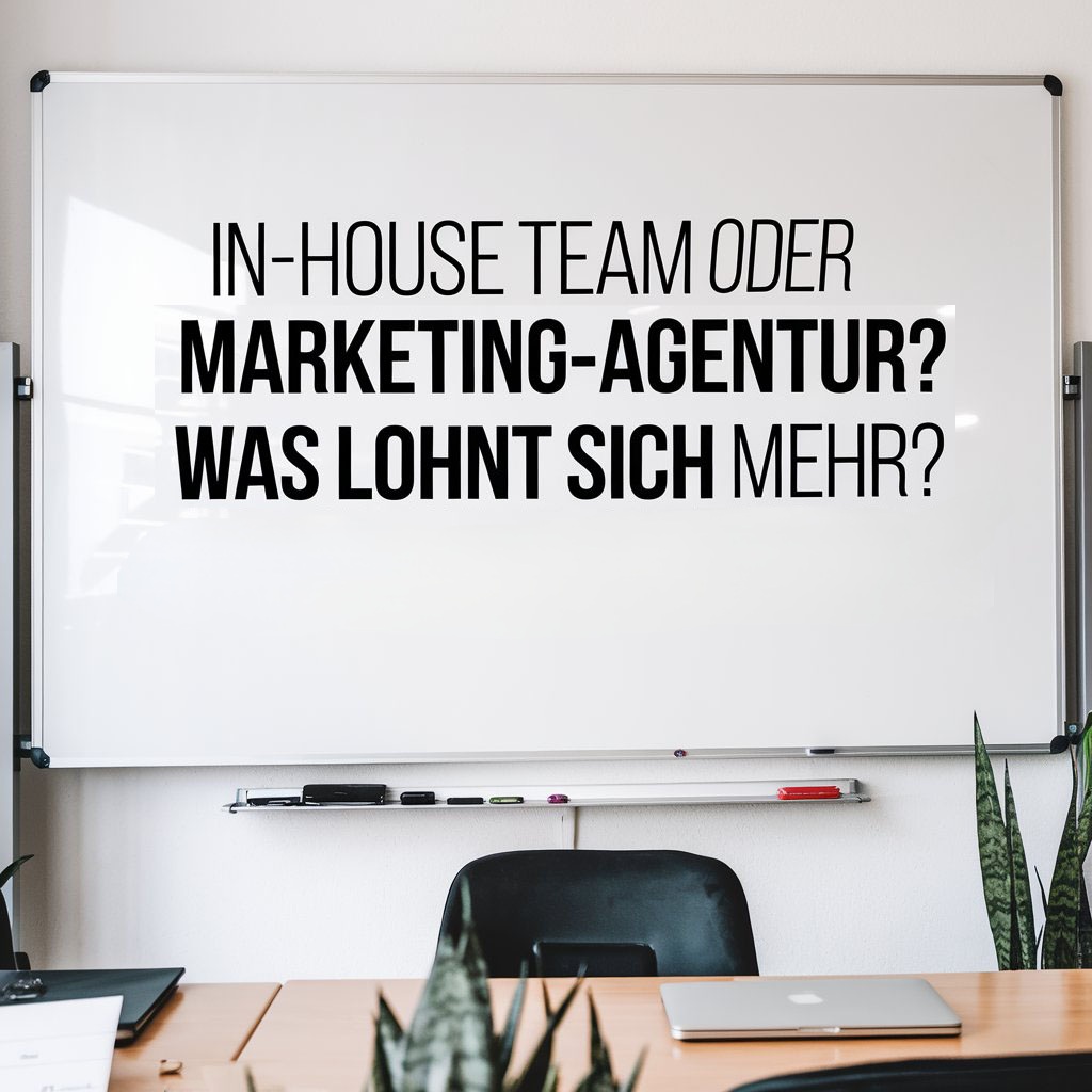 Online Marketing Agentur oder Inhouse Team. Was ist besser?